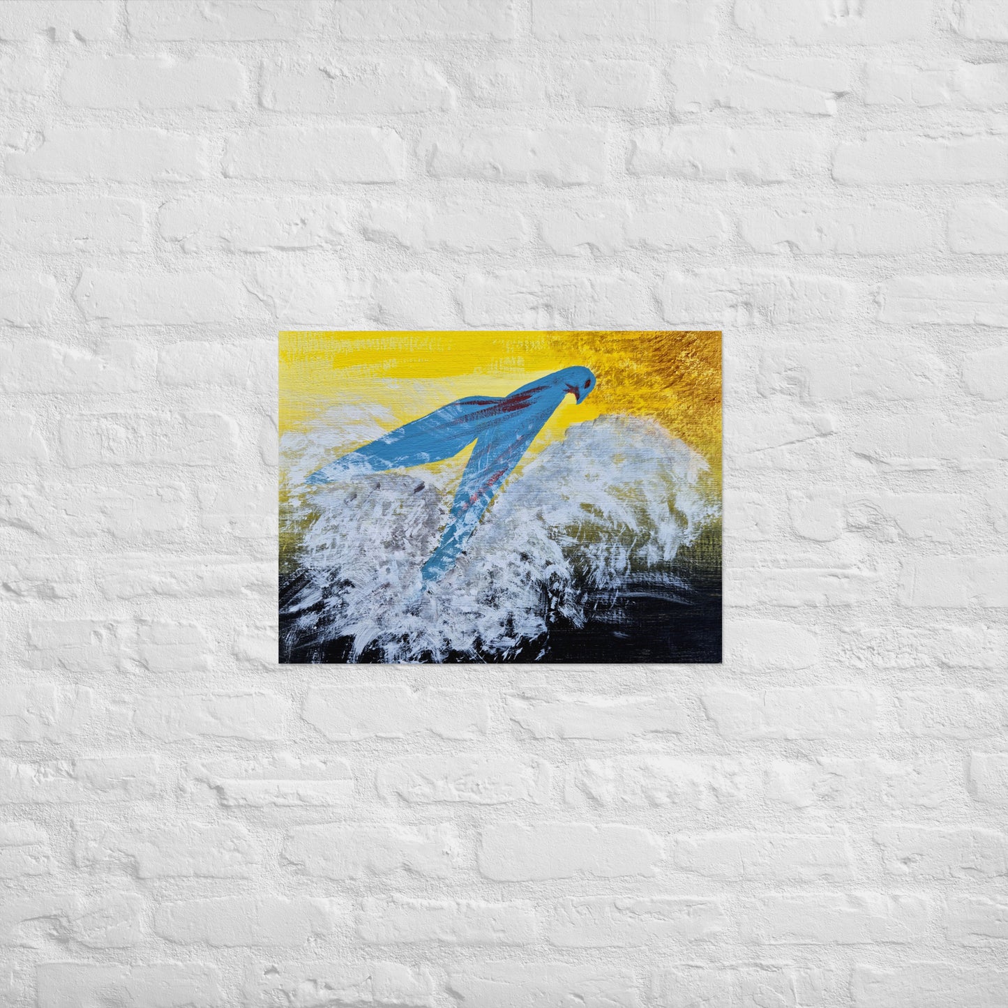 Battle Bird - Original Artwork Print (18" x 24" Poster)