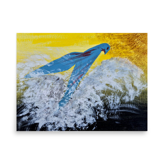 Battle Bird - Original Artwork Print (18" x 24" Poster)