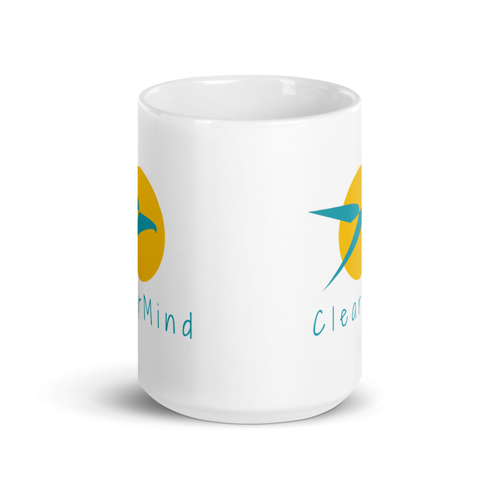 ClearMind Clarity White Glossy Mug