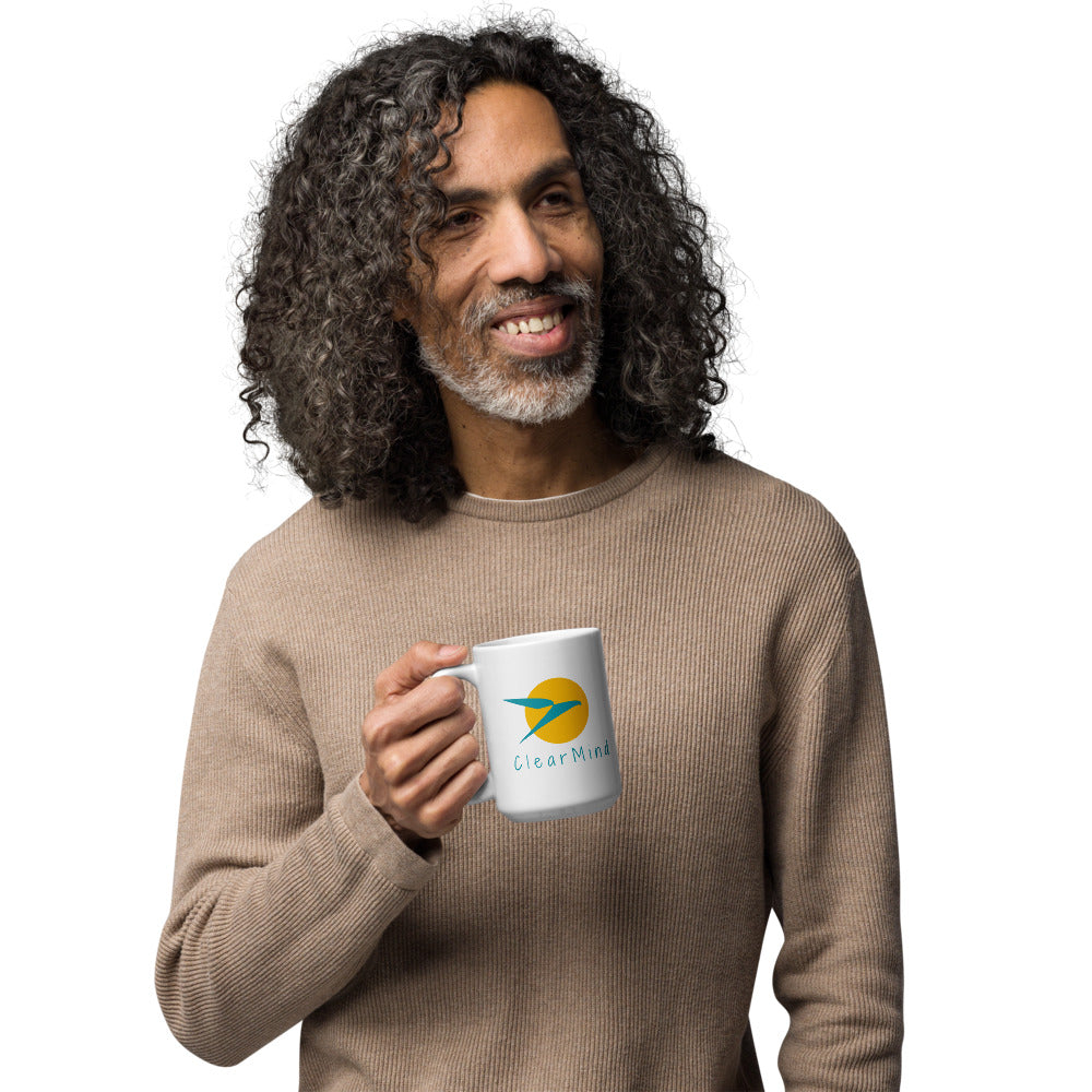 ClearMind Clarity White Glossy Mug