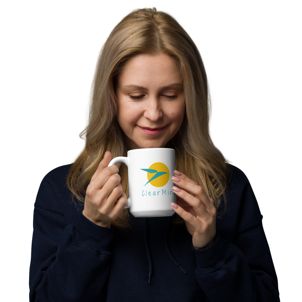 ClearMind Clarity White Glossy Mug